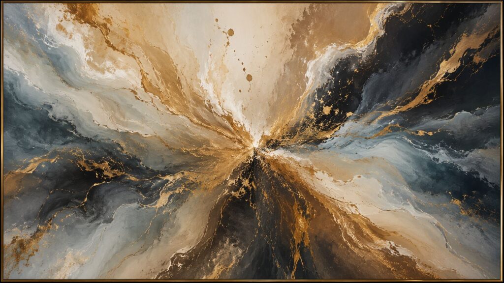 Abstract Wall ArtHow to Transform a Boring Wall: The Ultimate Guide with Abstract Gold and Navy ArtAbstract Wall Art