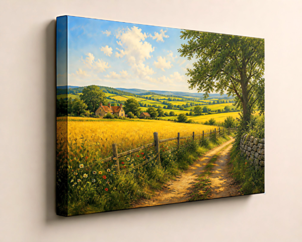 Countryside Serenity Wall Art Deco